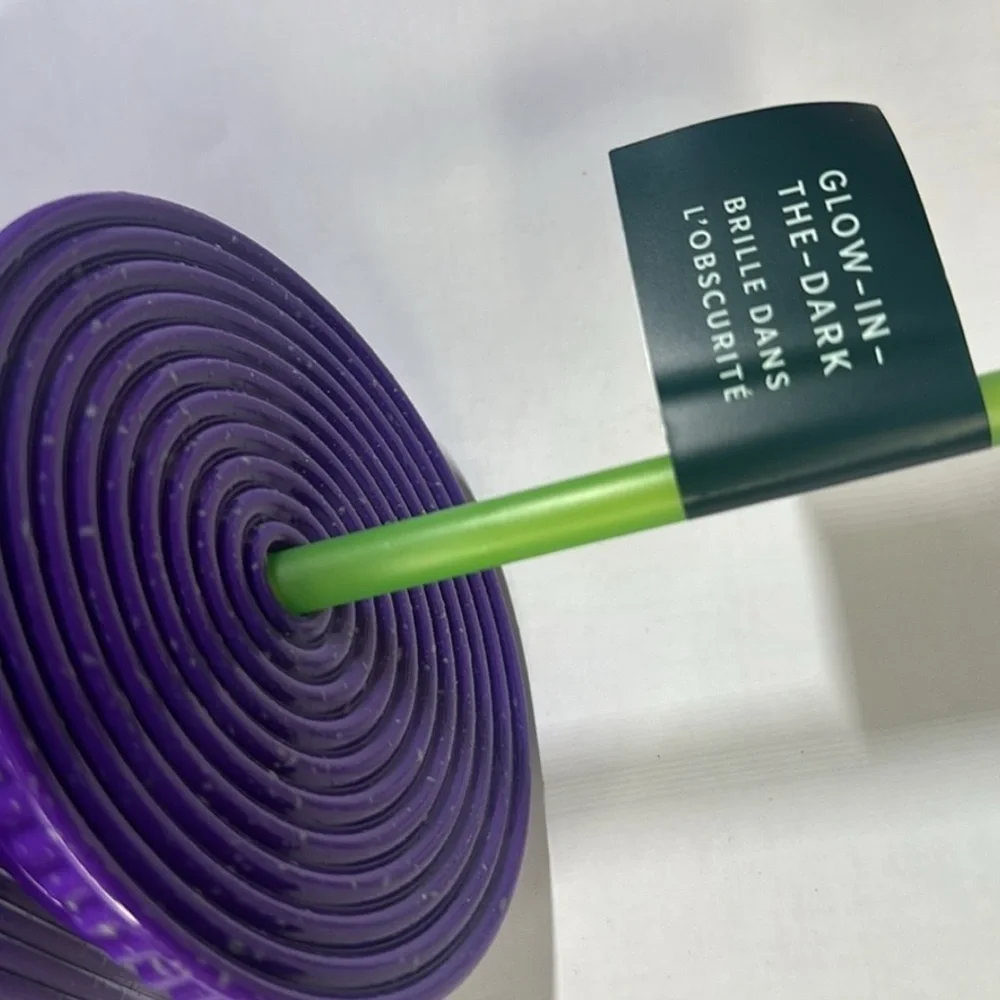 Starbucks Purple Glow in the dark 24oz tumbler